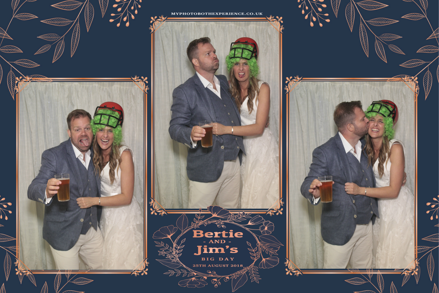Claire & Jim's Reception | View more photos from the event at gallery.myphotoboothexperience.co.uk/u/MyPhotoBoothExperienceLtd/Claire-Jims-Reception